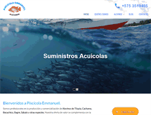 Tablet Screenshot of piscicolaemmanuel.com